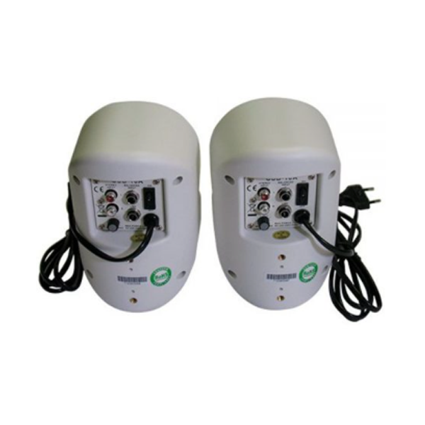 Bocina para pared amplificada 3? 10w 4 Ohm Blanco Sky (el par)