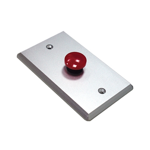BOTON DE SALIDA SILVER CON BOTON ROJO