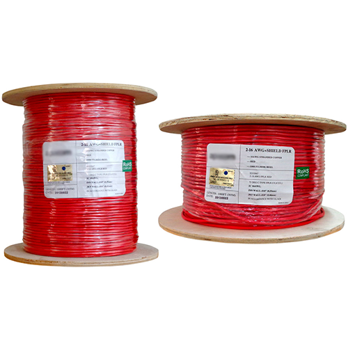 CABLE INCENDIO #22/4 HILOS SOLIDO RED FPL 1000'