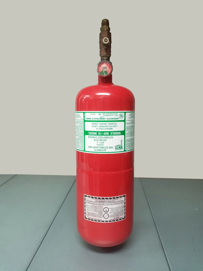 EXITINTOR NAF 10 LBS C/PESTAÑA P/TECHO