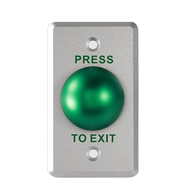 BOTON DE SALIDA 2X4 METAL BOTON VERDE