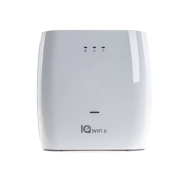 IQ WiFi 6 router for security professionals. Plug type A