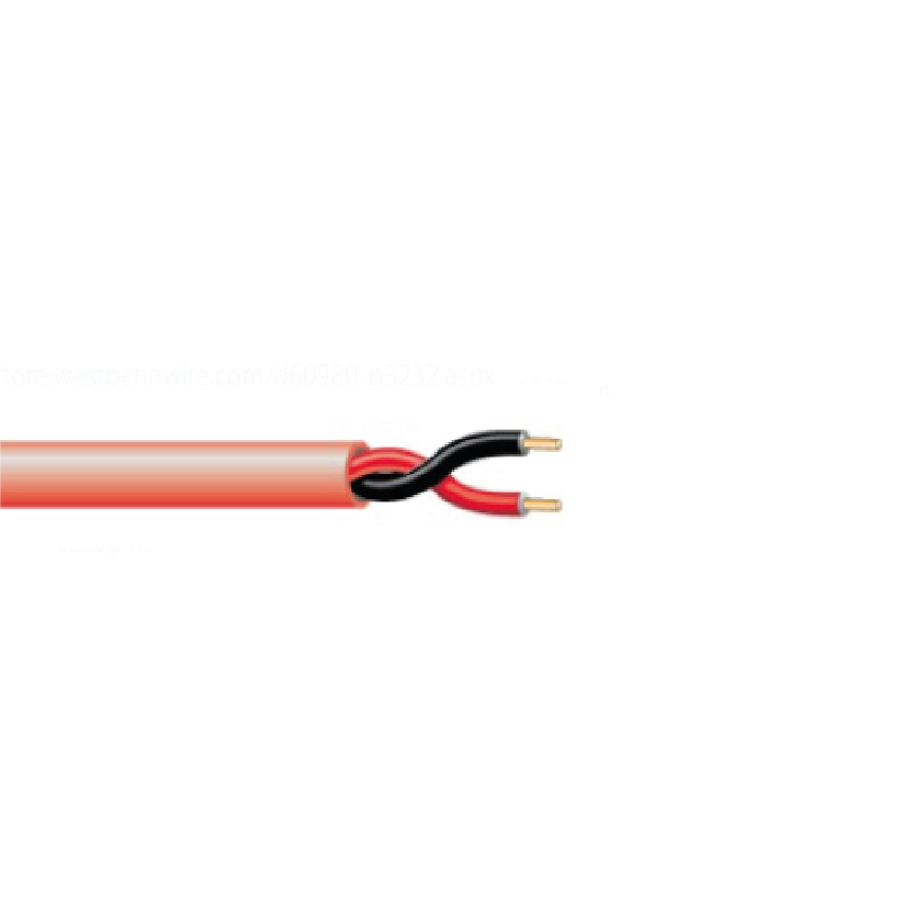 CABLE INCENDIO #16/1 PAR TRENZADO ROJO FPL 1000'
