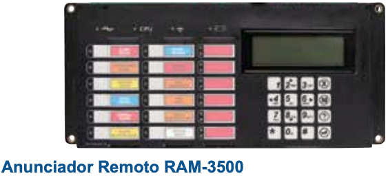 ANUNCIADOR REMOTO LCD P/FX-3500/401 4X20 CARACTERES