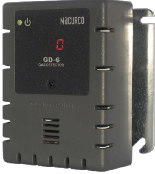 DETECTOR DE GAS PROPANO Y METANO CON CARCAZA GRIS UL
