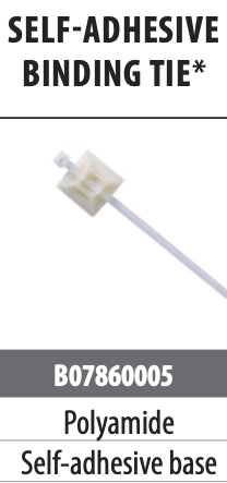 Self adhesive binding tie / Ø6
